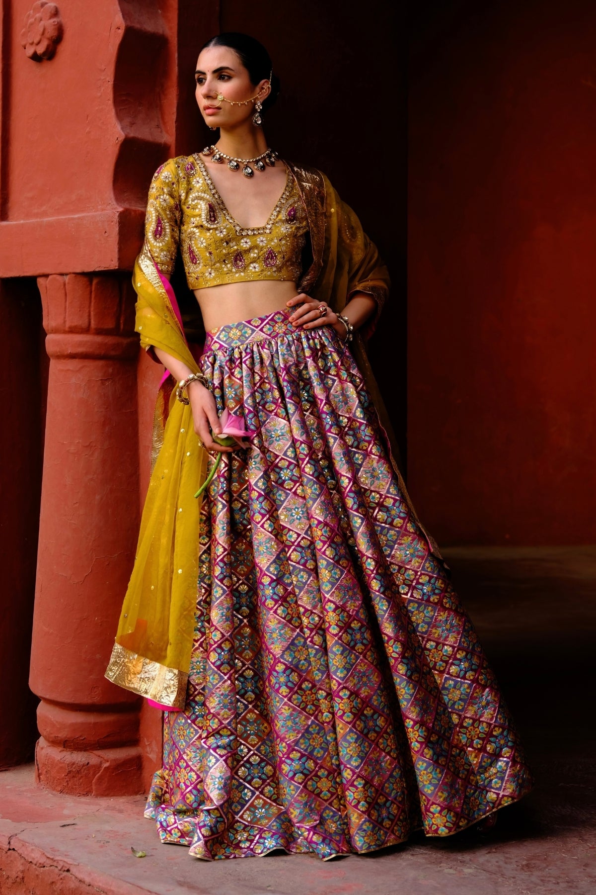 Aamna Lehenga Set