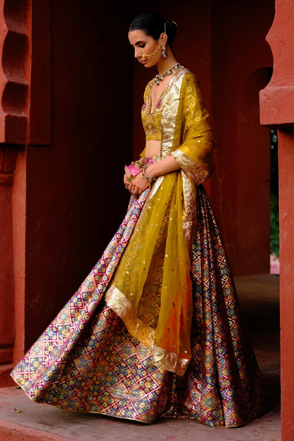 Aamna Lehenga Set