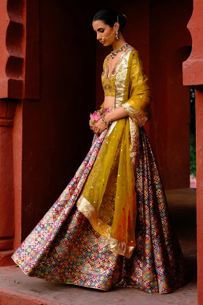 Aamna Lehenga Set