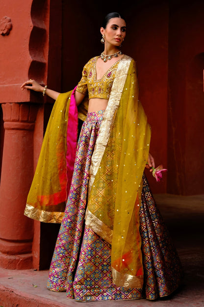 Aamna Lehenga Set