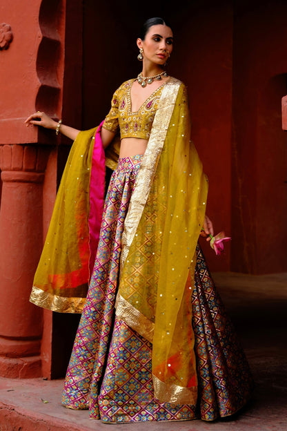 Aamna Lehenga Set