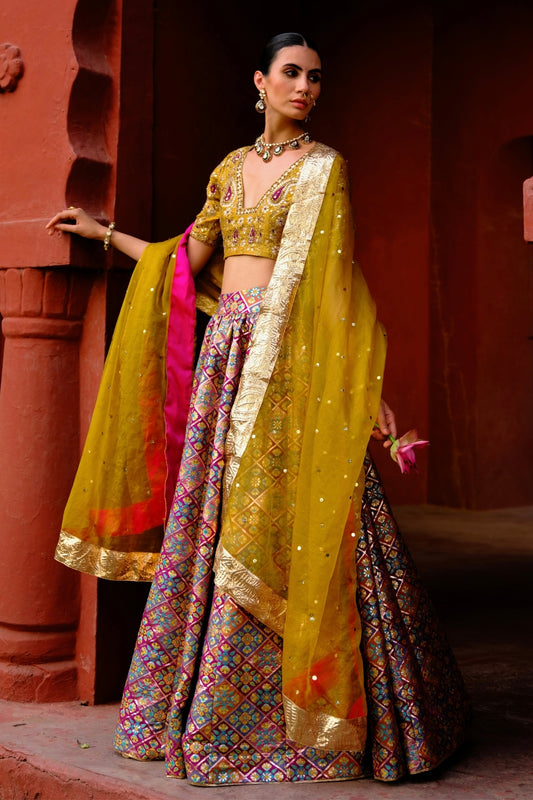 Aamna Lehenga Set