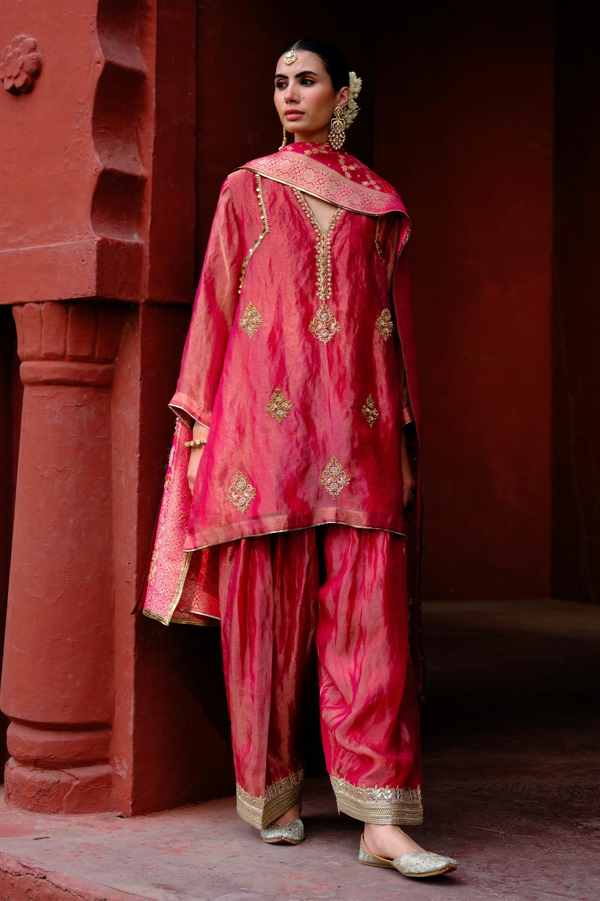 Maahgul Sharara Set