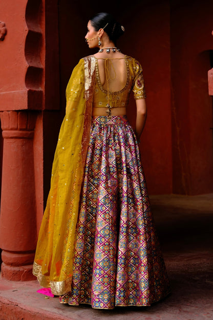 Aamna Lehenga Set