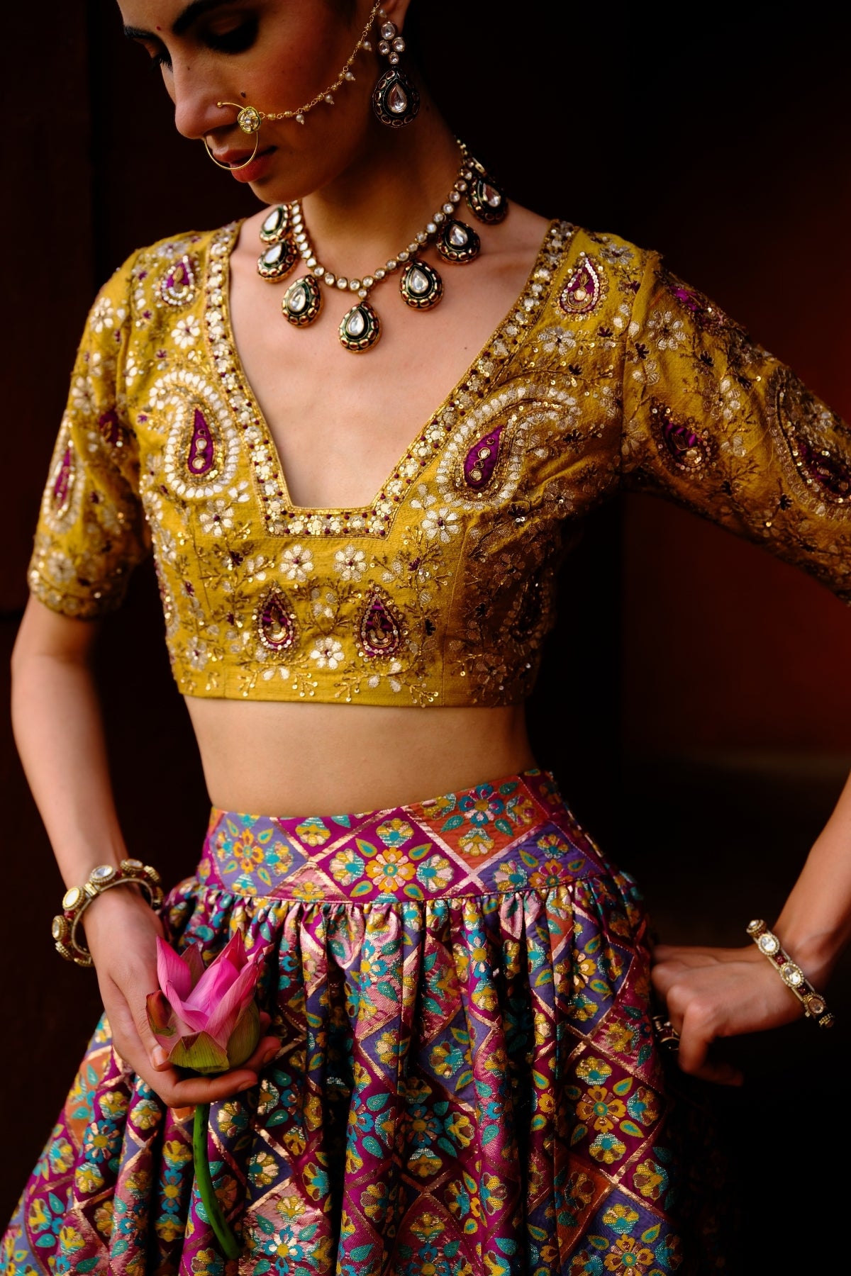 Aamna Lehenga Set