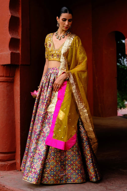 Aamna Lehenga Set