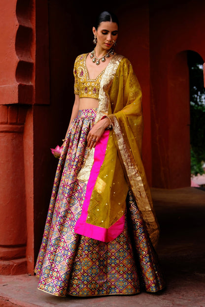 Aamna Lehenga Set