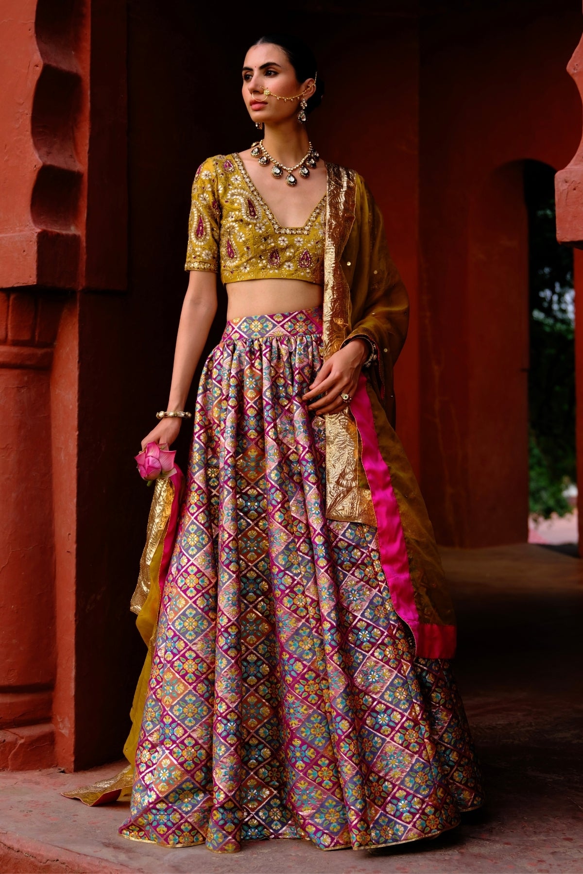 Aamna Lehenga Set