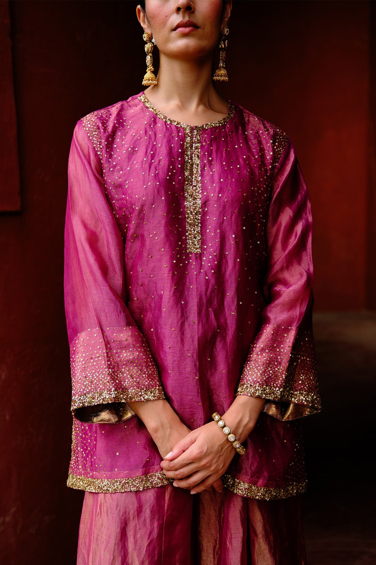Chinar Sharara Set