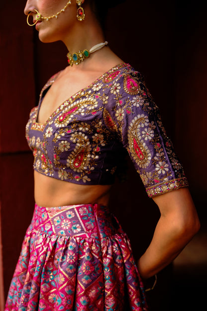 Aamna Lehenga Set