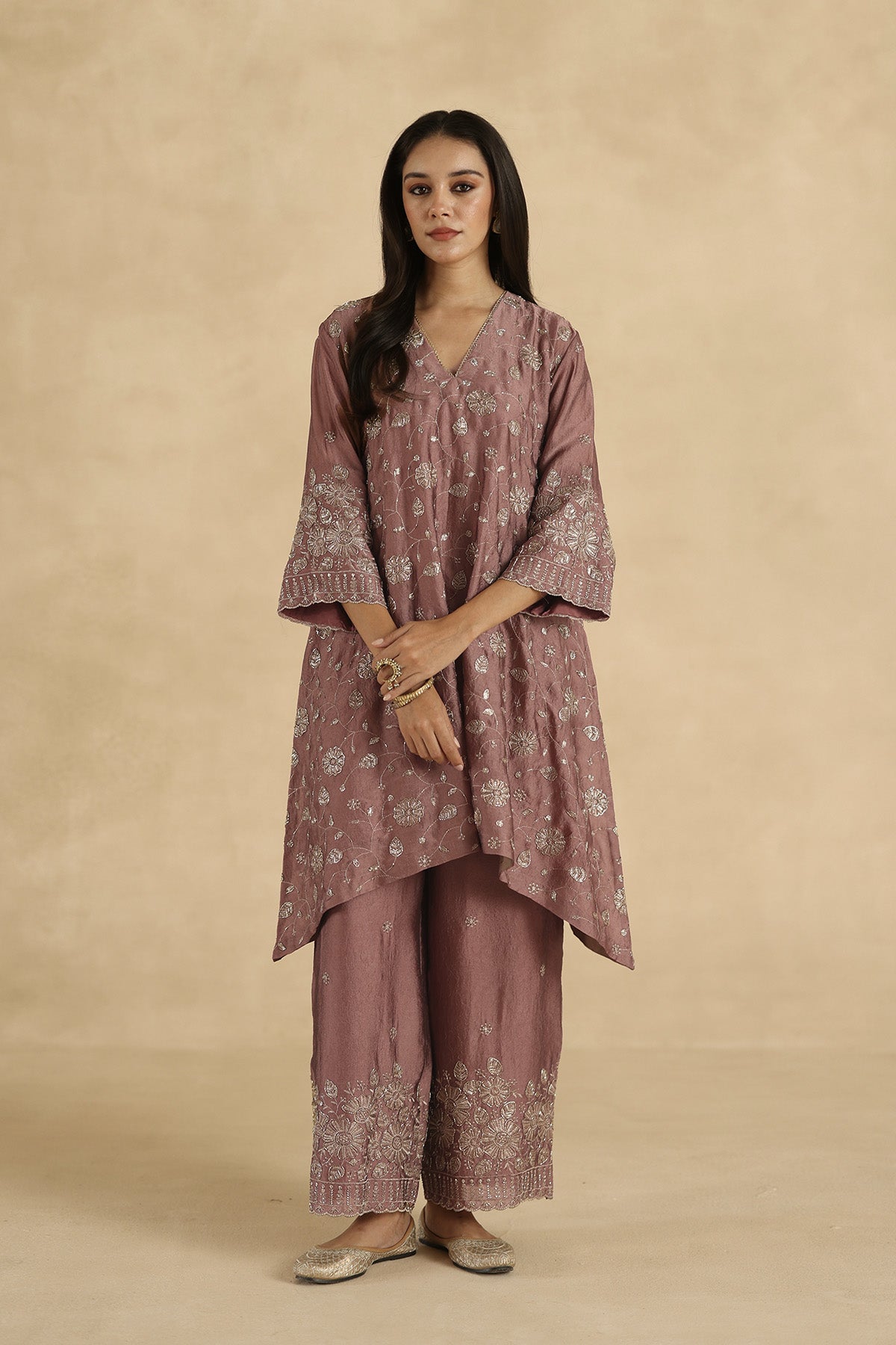 Polki Farshi Set