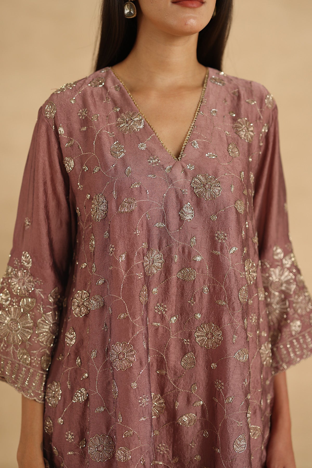 Polki Farshi Set