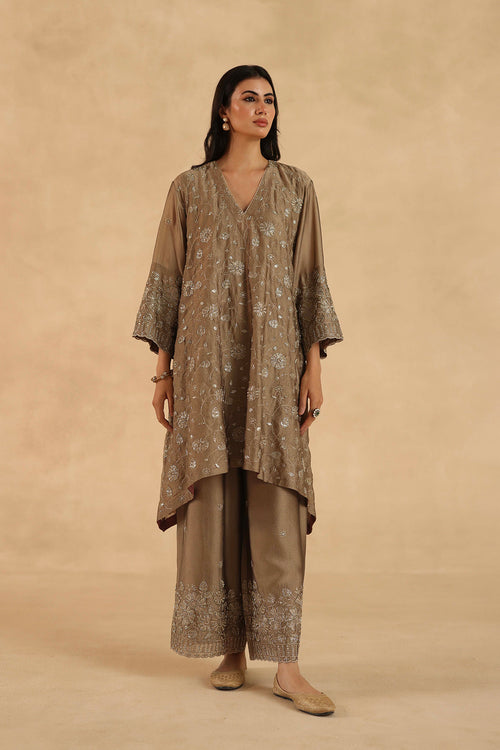 Polki Farshi Set