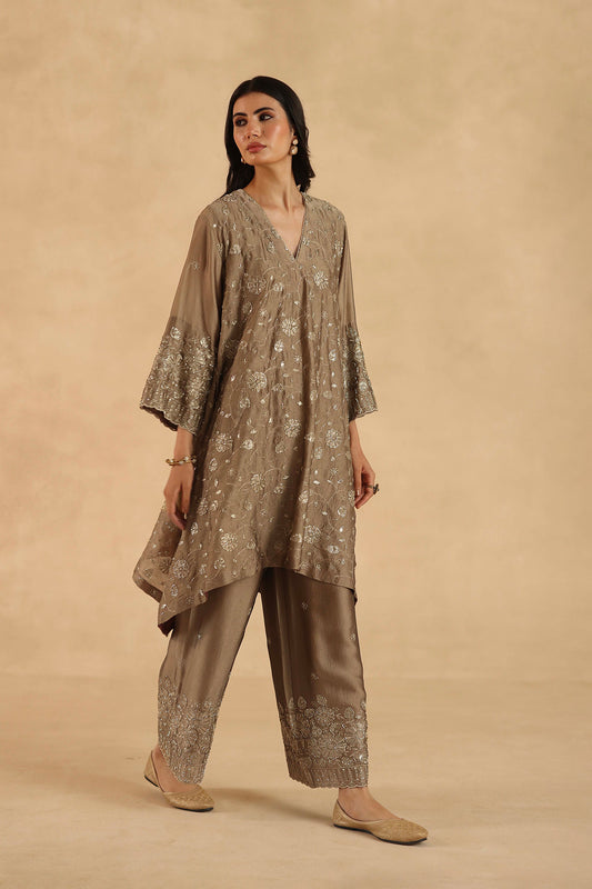 Polki Farshi Set