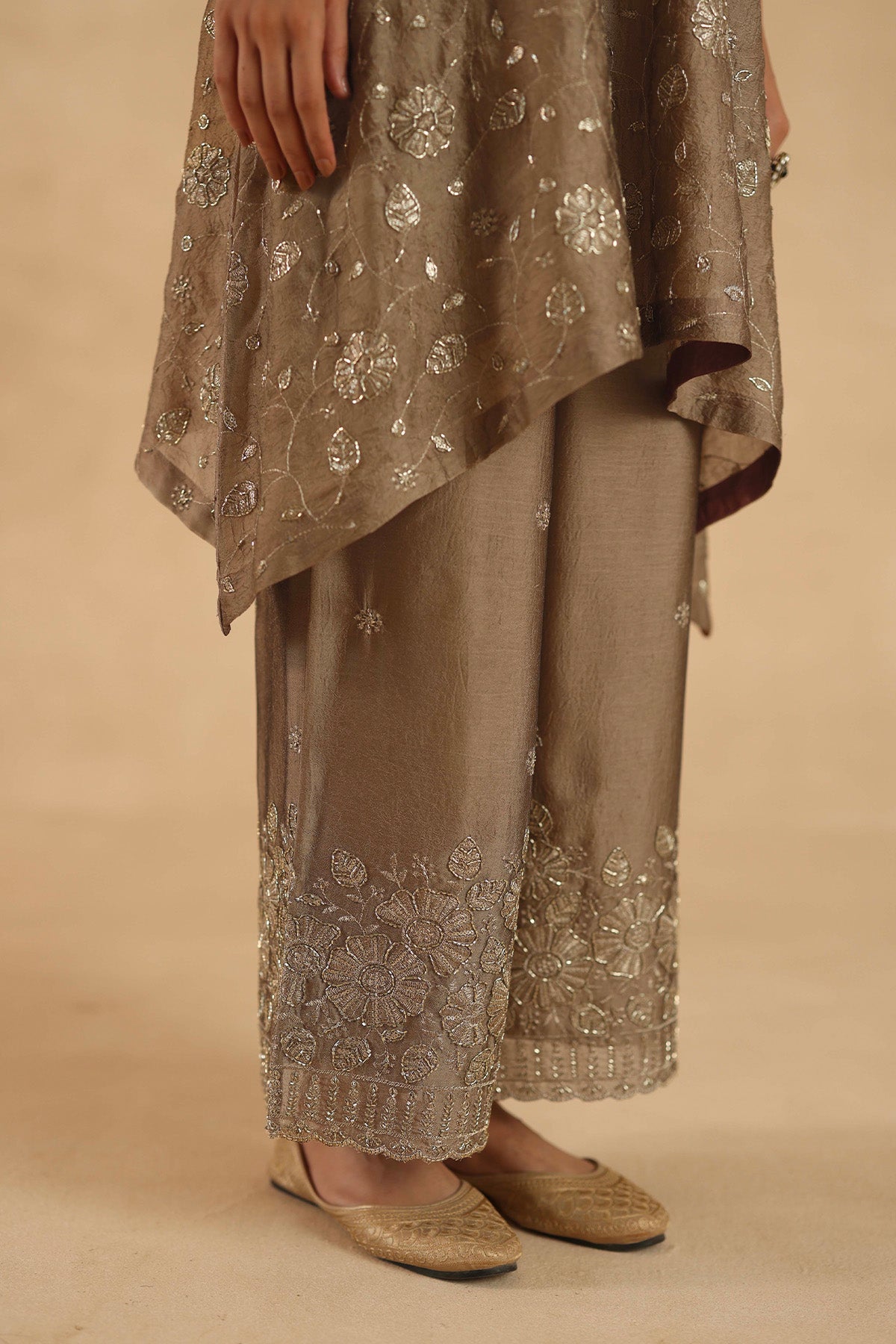 Polki Farshi Set