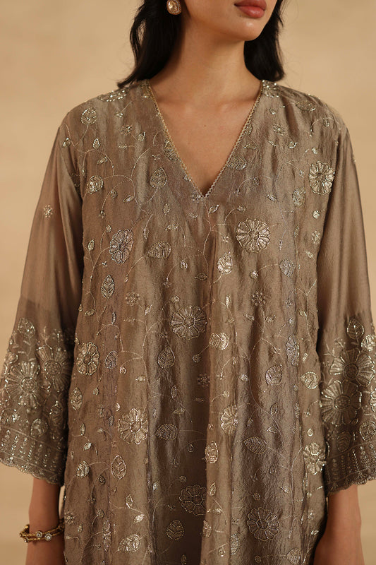 Polki Farshi Set
