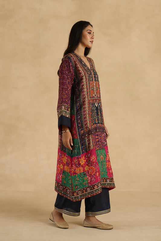 Meenakari Kurta Set