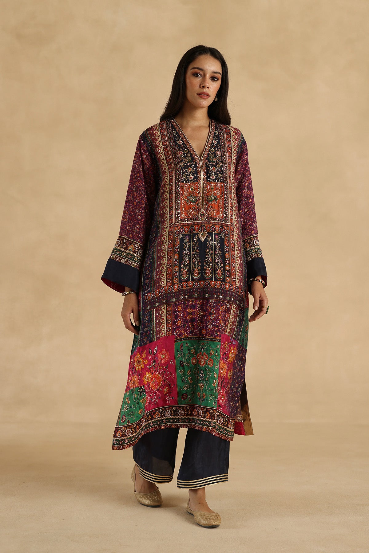 Meenakari Kurta Set
