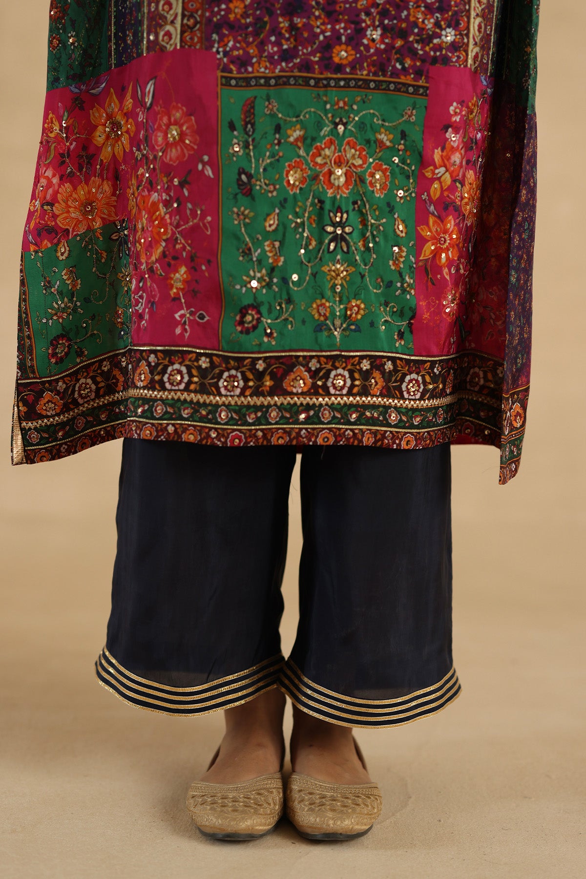 Meenakari Kurta Set