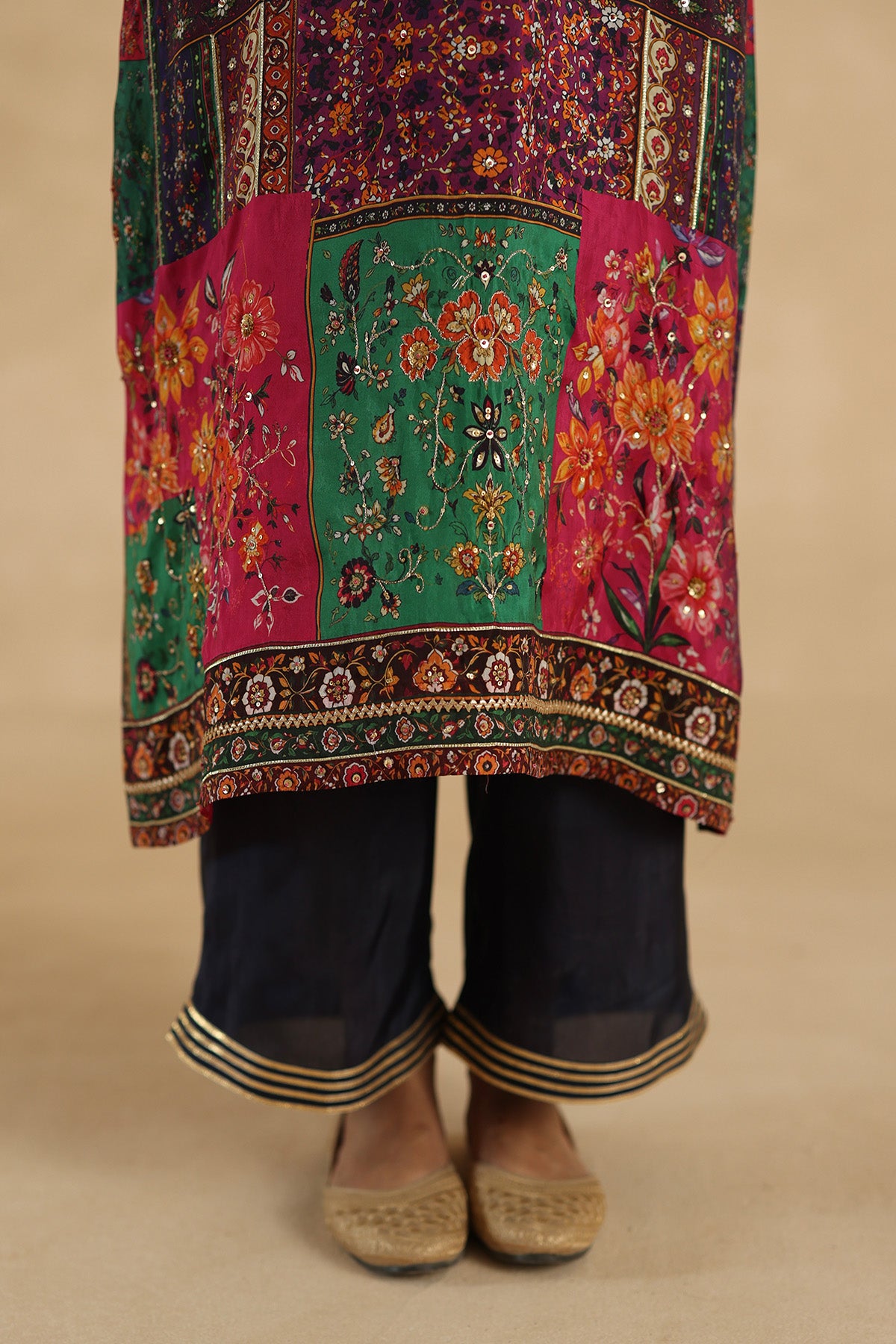 Meenakari Kurta Set