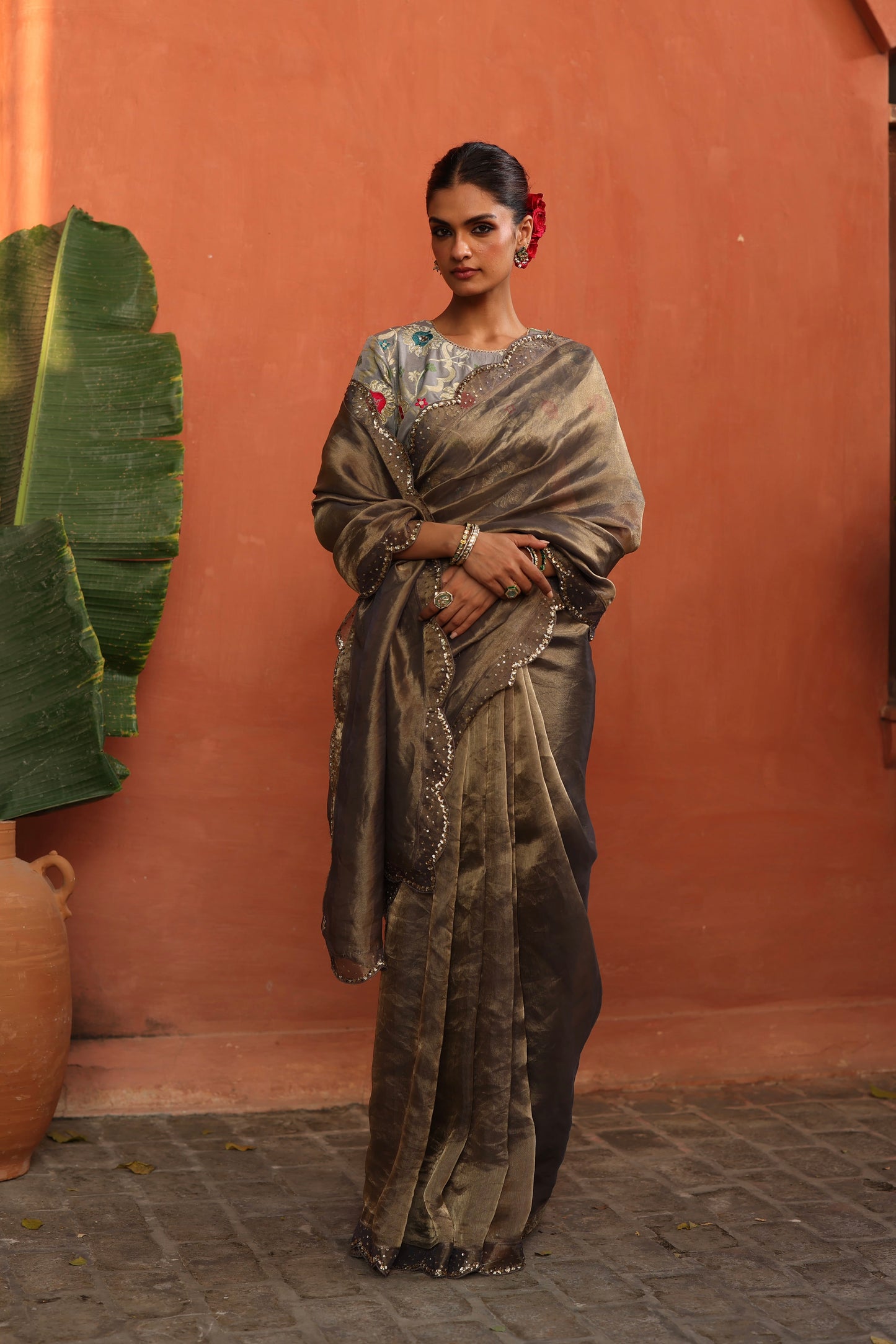Gulkand Saree