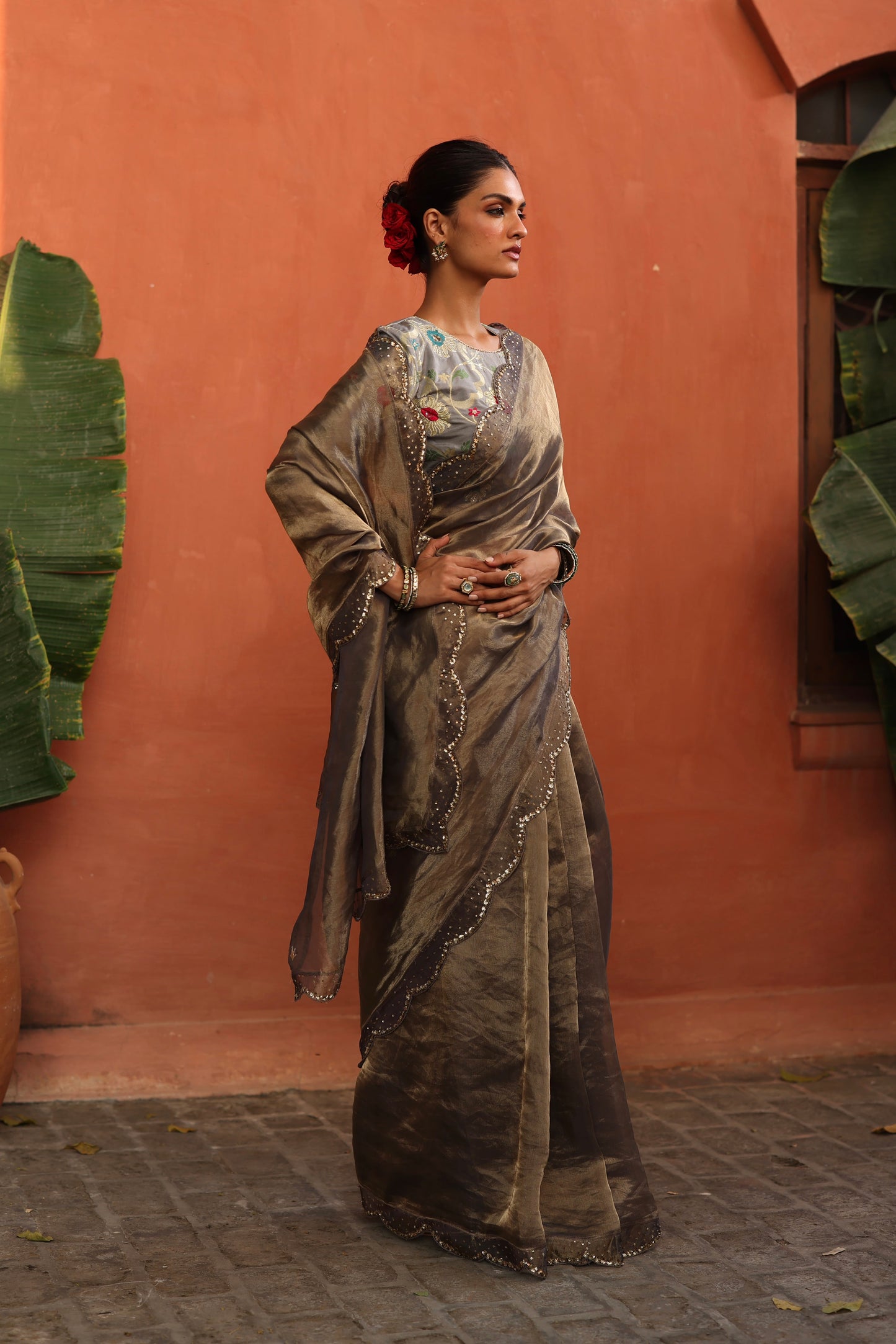 Gulkand Saree