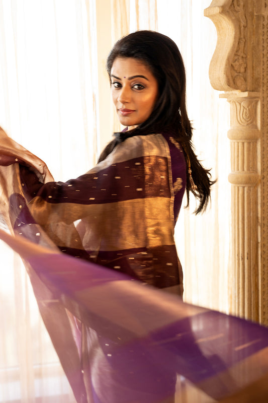 Priyamani Raj in Amber Saree