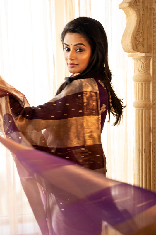 Priyamani Raj in Amber Saree