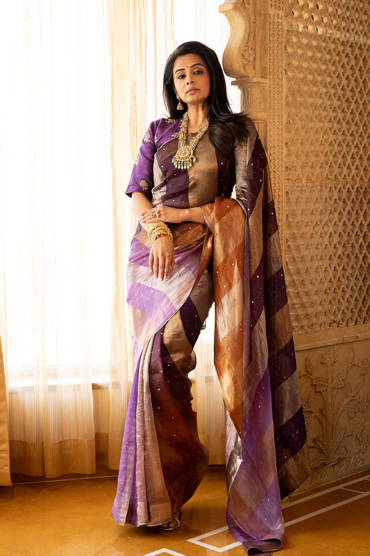 Priyamani Raj in Amber Saree