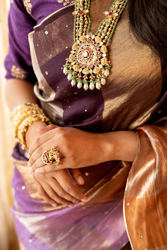 Priyamani Raj in Amber Saree