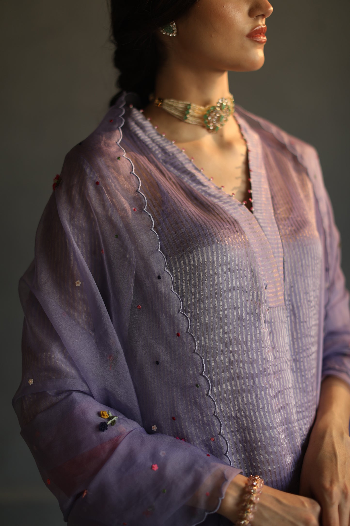 Jhilmil Kurta Set