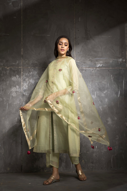 Vintage Peony Suit