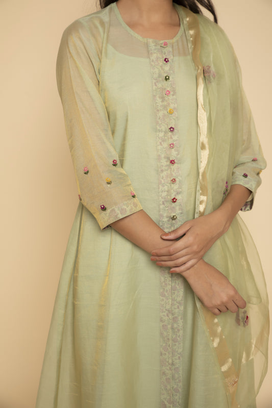 Vintage Peony Suit