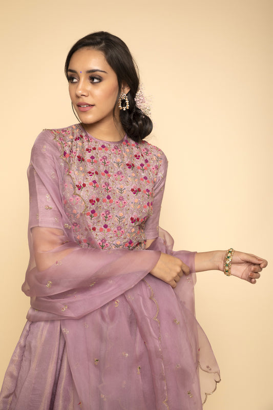 The Iris Lehenga