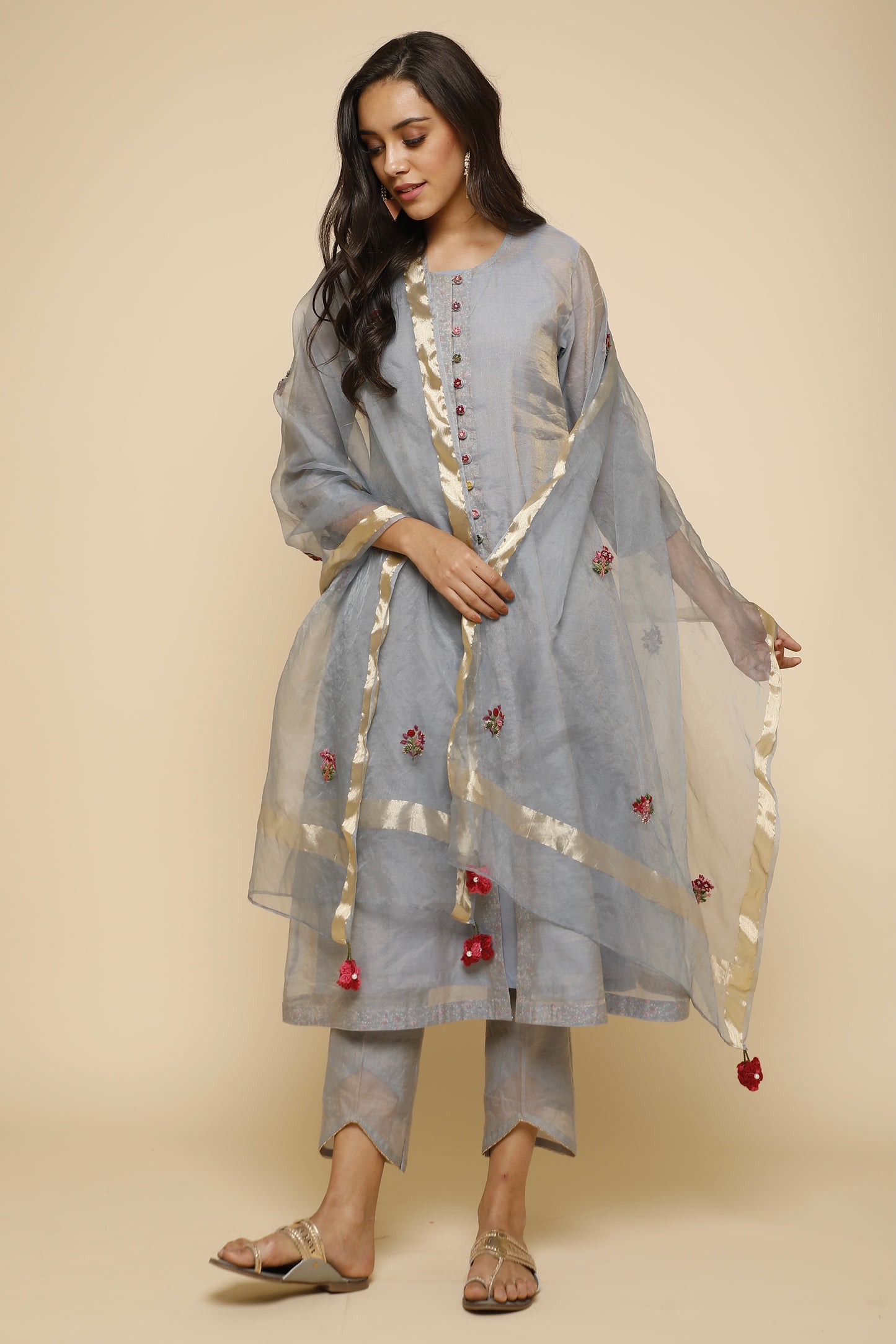 Vintage Peony Suit
